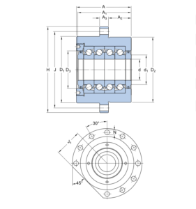 SKF-angular-contact-thrust-ball-bearing