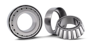 Tapered,Roller,Bearing.,Isolated,On,White.,3d,Render.